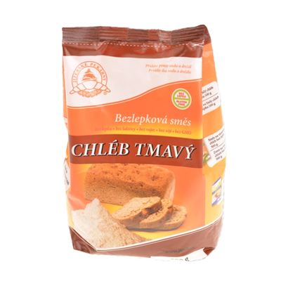 Směs na tmavý chléb bez lepku 1x500g Jizerské pekárny