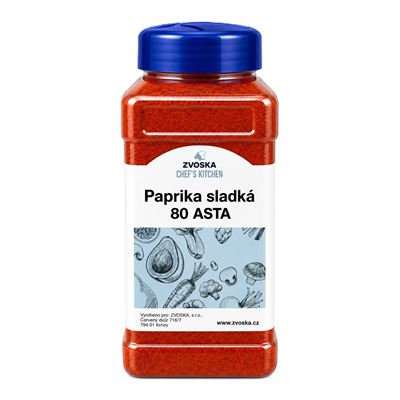 Paprika sladká Asta 80 1x600g Zvoska Chef's Kitchen