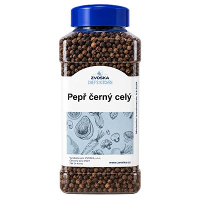 Pepř černý celý 1x600g Zvoska Chef's Kitchen