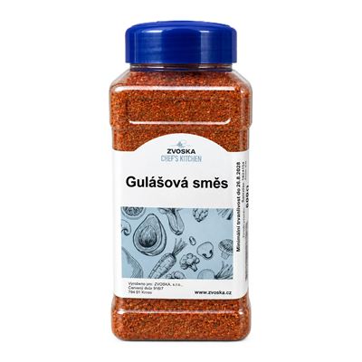 Gulášová kořenicí směs 1x600g Zvoska Chef's Kitchen