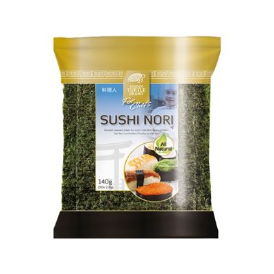 Sushi Nori pražené řasy 1x140g Golden Turtle