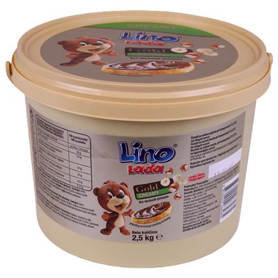 Lískooříškový krém gold creamy 1x2,5kg Lino Lada