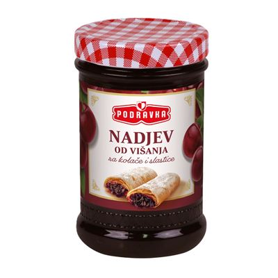 Višňová termostabilní náplň 1x620g Podravka