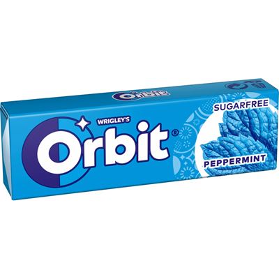 Žvýkačky Orbit Peppermint dražé 30x14g