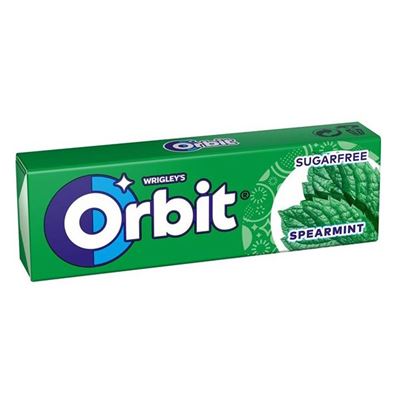Žvýkačky Orbit Spearmint dražé 30x14g