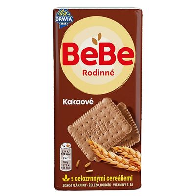 BeBe sušenky kakaové hnědé 30x130g Opavia