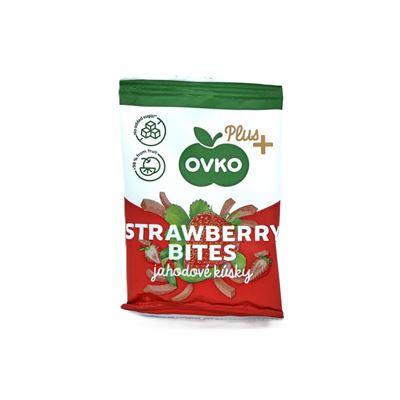 Ovocné kousky Jahoda 14x16g OVKO