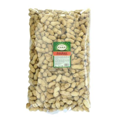 Arašídy Jumbo neloupané 1x1kg Ensa