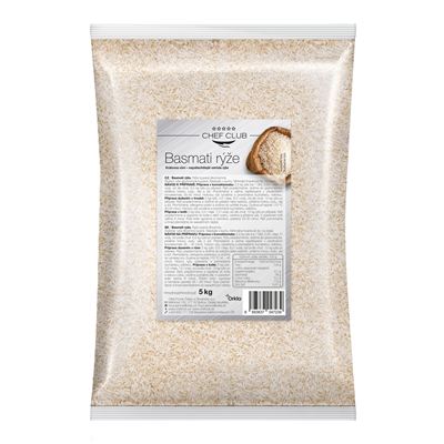 Basmati rýže 1x5kg Chef Club