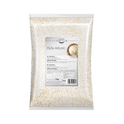 Arborio rýže 1x3kg Chef Club