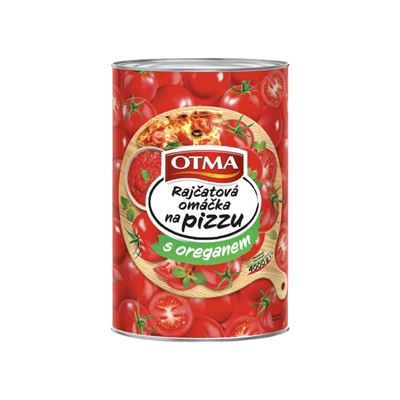 Rajčatová omáčka na pizzu s oregánem 1x4kg Otma
