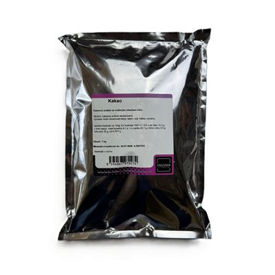 Kakao alkalizované 12% extra tmavé 1x1kg Madami