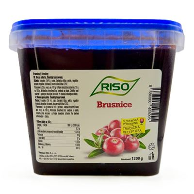 Brusinky 1x1200g Riso