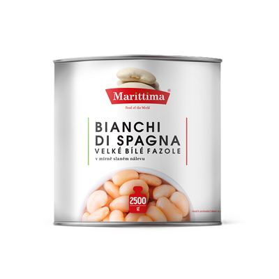 Fazole bílé velké 1x2500g Marittima