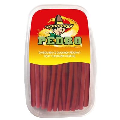 Pendreky s jahodovou příchutí 1×750 g Pedro