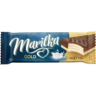 Marilka Gold mléčná v kakaové polevě 39x45g