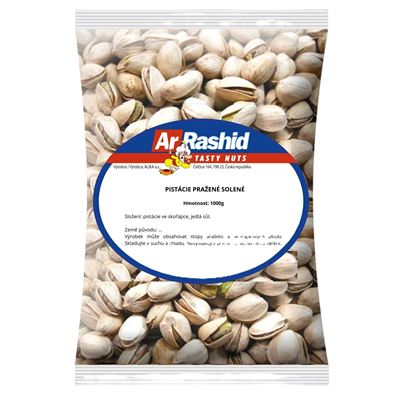 Pistácie pražené solené 1x1kg ArRashid