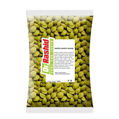 Arašídy wasabi 1x1kg Dr.Rashid