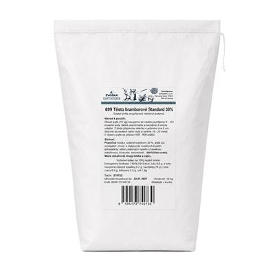 Bramborové těsto Standart 30% 1x10kg Zvoska Chef's Kitchen