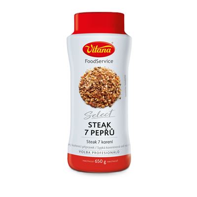 Steak 7 pepřů kořenicí směs 1x650g Vitana