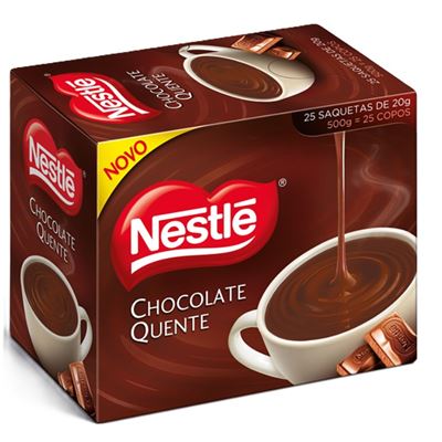 Horká čokoláda mléčná porcovaná 25x20g Nestlé