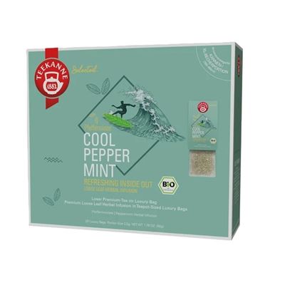 Bylinný čaj Cool peppermint 20x2,5g Teekanne