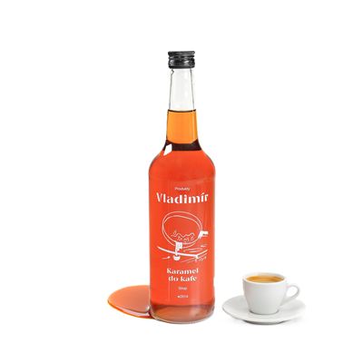 Sirup do kávy Karamel 1x700ml Vladimír