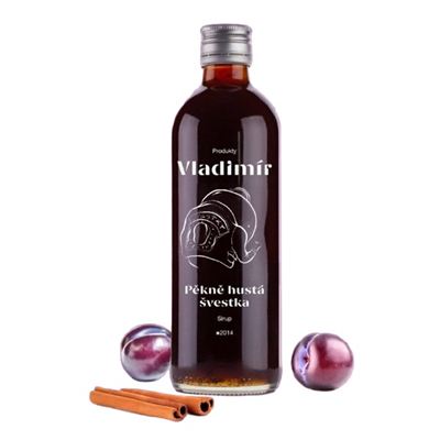 Sirup Pěkně hustá švestka 1x700ml Vladimír