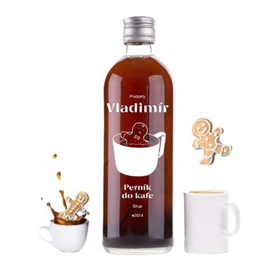 Sirup do kávy Perník 1x700ml Vladimír