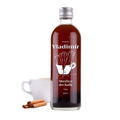 Sirup do kávy Skořice 1x700ml Vladimír