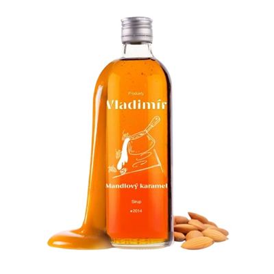 Sirup do kávy Karamel Mandle 1x700ml Vladimír