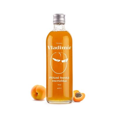 Sirup Pěkně hustá meruňka 1x700ml Vladimír