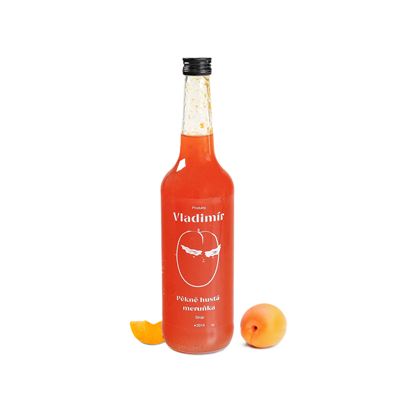 Sirup Pěkně hustá meruňka 1x700ml Vladimír