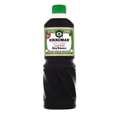 Sójová omáčka s nižším obsahem soli 1x975ml Kikkoman