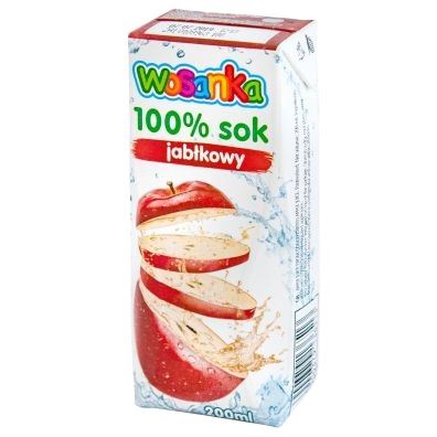 Pitíčko Jablečná šťáva 100% 24x200ml Wosana