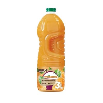 Mandarinka džus 100% 3x3l Wosana