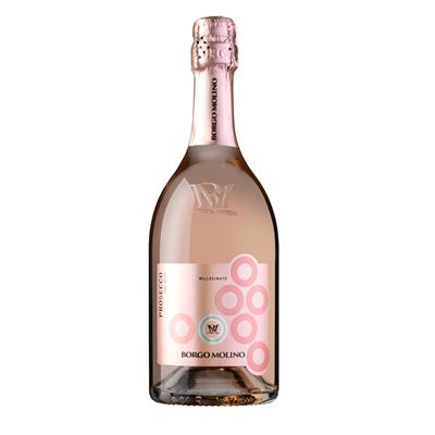 Prosecco D.O.C. Rosé Extra Dry Millesimato 6x750ml Borgo Molino