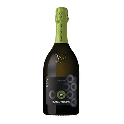 Glera nealkoholické šumivé víno 0.0% 6x750ml Borgo Molino