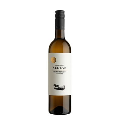 Tramín víno pozdní sběr polosuché 6x0,75l Rodinné vinařství sedlák