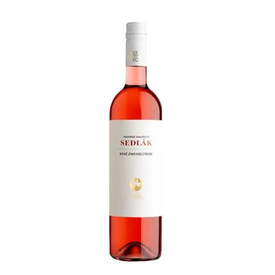 Svatomartinské Rosé Zweigeltrebe 6x0,75l Rodinné vinařství sedlák