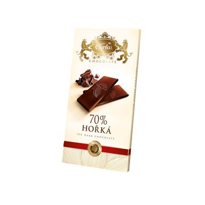 Čokoláda hořká 70% 15x80g Carla