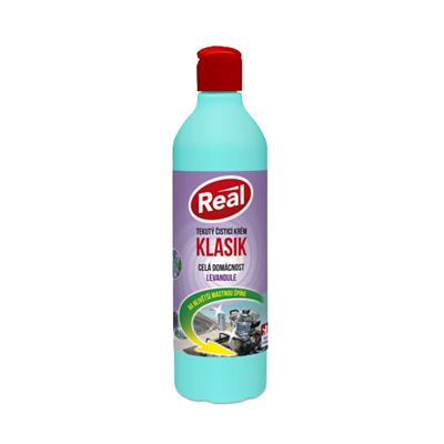 Real tekutý čisticí krém klasik levandule 1x600g