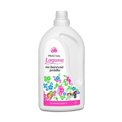 Prací gel na barevné prádlo 1x1,5l Laguna
