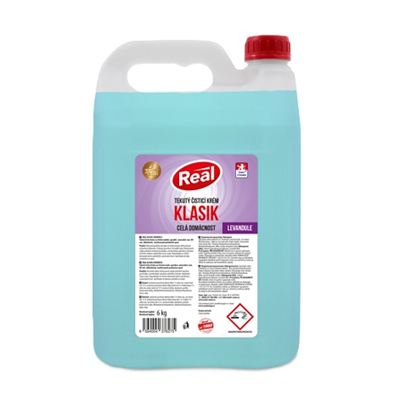 Tekutý čisticí krém levandule 1x6kg Real klasik