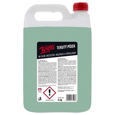 Tekutý písek 1x6kg Willi