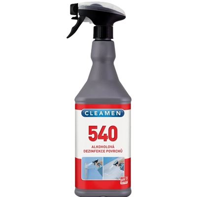 Bezoplachová dezinfekce povrchů a pokožky 540 1x1l Cleamen