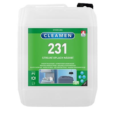 Prostředek pro strojní oplach nádobí 231 1x5kg Cleamen