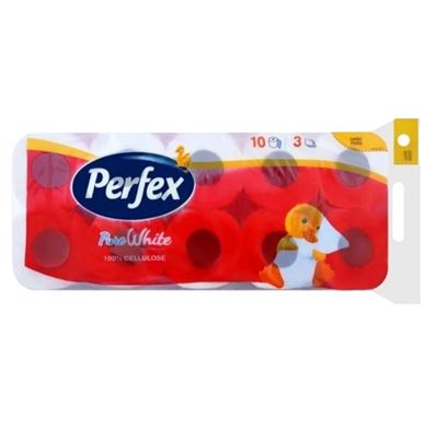Toaletní papír 3vrstvý 1x10ks Perfex