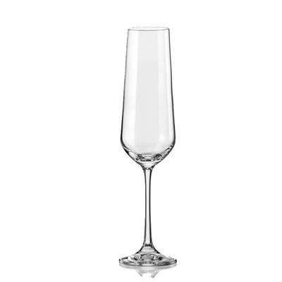 Sklenice na sekt 180 ml Siesta 6x1ks Crystalex