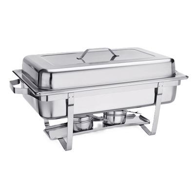 Chafing dish nerezový na hořlavou pastu GN 1/1 1x1ks Sahm